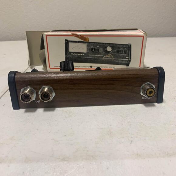 Vtg Archer 2 Position Coax Switch and SWR Meter 21-521 with Original Box - Picture 10 of 10